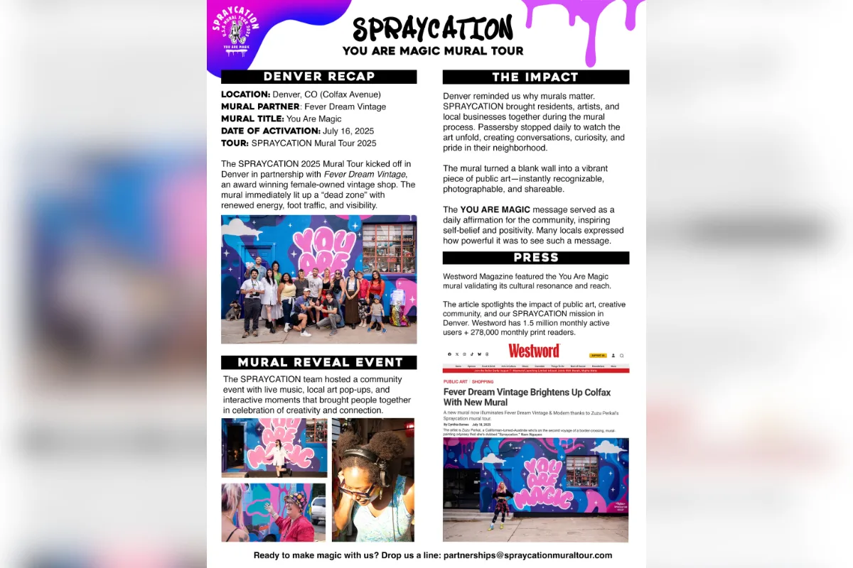 SPRAYCATION press / partner credibility 01